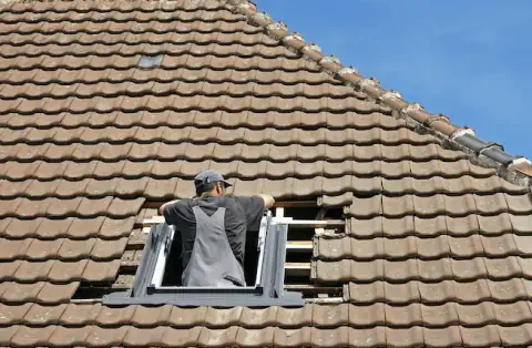 Pose de velux - Prayols
